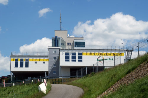 Pressezentrum am Sachsenring